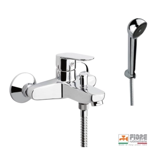 Fiore Kevon 81CR8141 Μπαταρία Λουτρού Πλήρης με Αξεσουάρ, χρωμέ