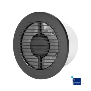 EUROPLAST EA125A Εξαεριστήρας Φ125 Ανθρακί