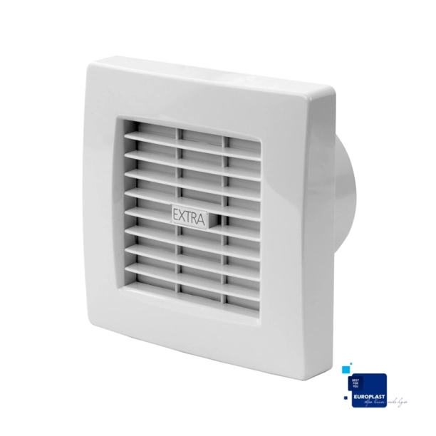 EUROPLAST X100Z Εξαεριστήρας Φ100 Λευκό