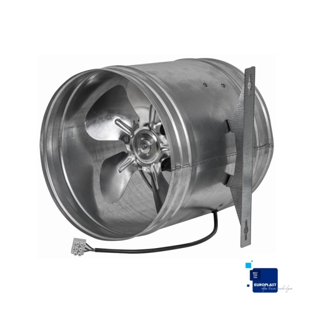 EUROPLAST ZKM160 Εξαεριστήρας Φ160 Γαλβανιζέ