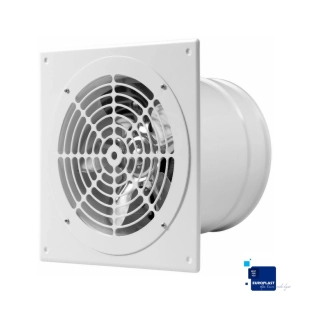 EUROPLAST ZSMK200 Εξαεριστήρας Φ200 Λευκό