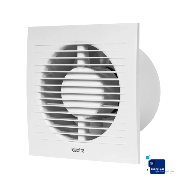 EUROPLAST EE125HT Εξαεριστήρας Φ125 Λευκό