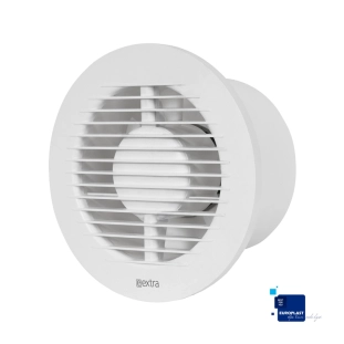 EUROPLAST EA125T Εξαεριστήρας Φ125 Λευκό