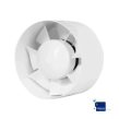 EUROPLAST EK125 Εξαεριστήρας Φ125 Λευκό