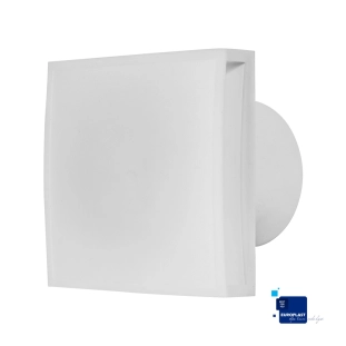 EUROPLAST EET125HT Εξαεριστήρας Φ125 Λευκό