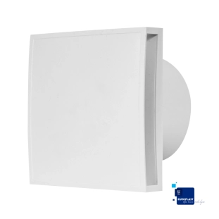 EUROPLAST EET100HT Εξαεριστήρας Φ100 Λευκό