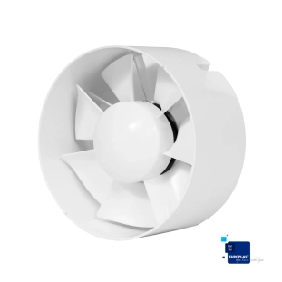 EUROPLAST EK150 Εξαεριστήρας Φ150 Λευκό