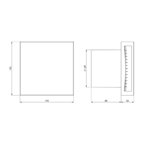 EUROPLAST EET150i Εξαεριστήρας Φ150 Inox