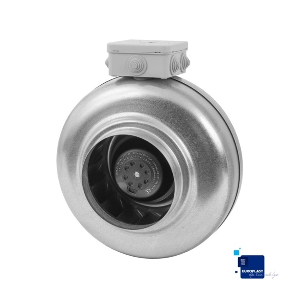 EUROPLAST AKM160 Εξαεριστήρας Φ160 Γαλβανιζέ