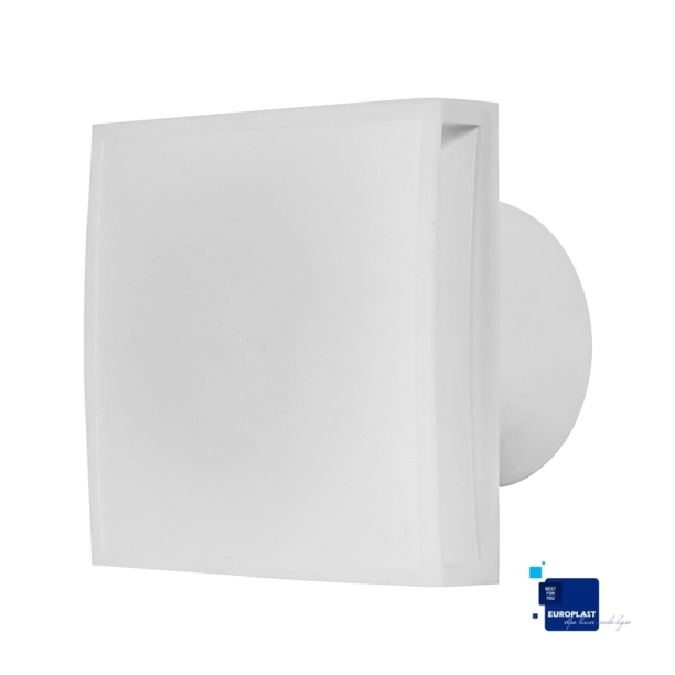 EUROPLAST EET125T Εξαεριστήρας Φ125 Λευκό