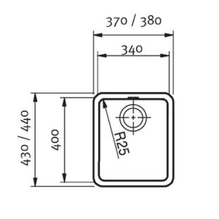 Franke Kubus KBX 110-34 Ανοξείδωτος Νεροχύτης... 2