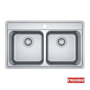 Franke Bell BCX 620-35-35 Ανοξείδωτος Νεροχύτης Ένθετος...