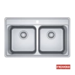 Franke Bell BCX 620-35-35 Ανοξείδωτος Νεροχύτης Ένθετος 79x48 cm