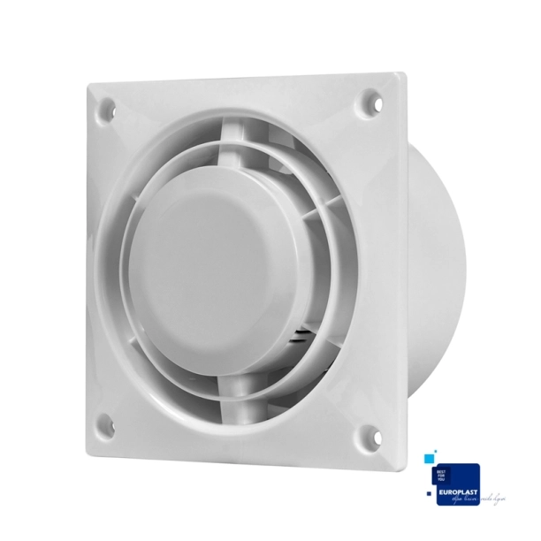 EUROPLAST L100 Εξαεριστήρας Φ100 Λευκό