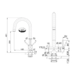 Μπαταρία Κουζίνας Franke Triflow Eos Inox 3209019979, inox