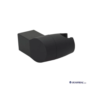 Στήριγμα Τηλεφώνου Ντους Viospiral Optima 00-5104, μαύρο ματ