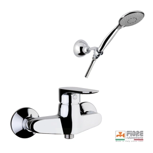 Fiore Kevon 81CR6510 Μπαταρία Ντους Πλήρης με Αξεσουάρ, χρωμέ