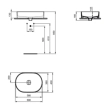 Ideal Standard Strada II T298101 Νιπτήρας Πορσελάνης 60x40cm