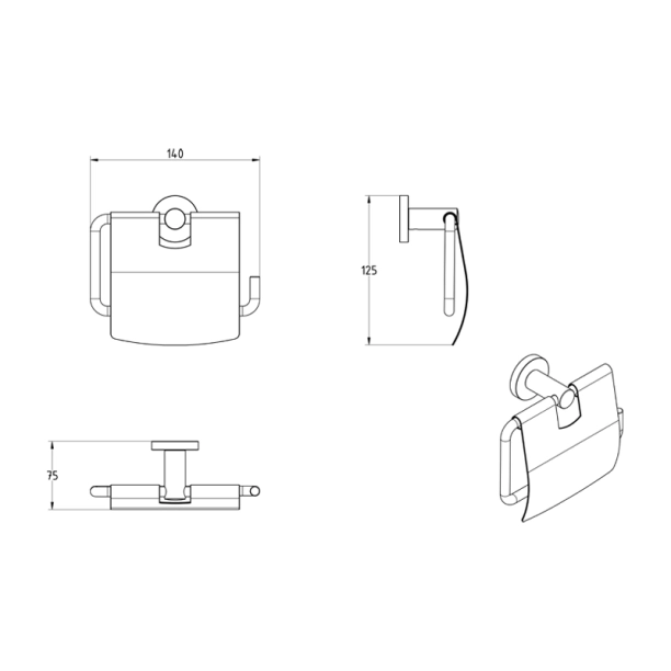 Χαρτοθήκη Verdi Sigma Χρωμέ - 3031422