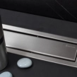 Confluo Premium Line Γραμμικό Κανάλι Ντουζιέρας 45cm, Inox
