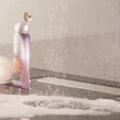 Confluo Premium Line Γραμμικό Κανάλι Ντουζιέρας 55cm, Inox