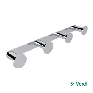 Άγκιστρο Verdi Omicron Τετραπλό Χρωμέ - 3024222