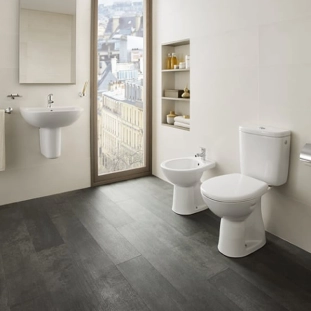 Λεκάνη Roca Adele Κάτω Αποχέτευση Pack