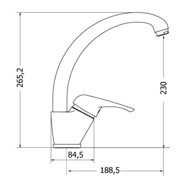 Μπαταρία Κουζίνας Modea Elit 00-2020, χρωμέ