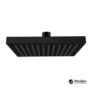 Modea  00-3105/B Κεφαλή Ντους 20x20cm, Μαύρο Ματ