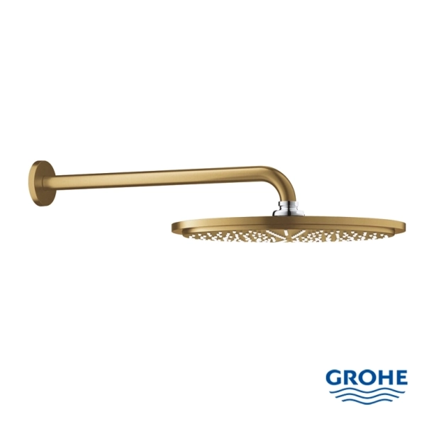 Grohe Cosmopolitan 26066GN0 Κεφαλή Ντους 31cm με Βραχίονα, Brushed Cool Sunrise