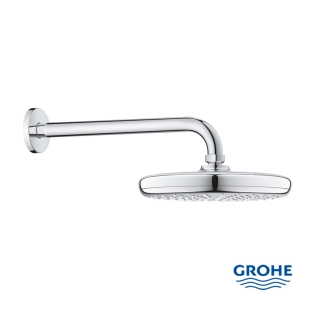 Grohe Tempesta 26412000 Κεφαλή Ντους 21cm με Βραχίονα