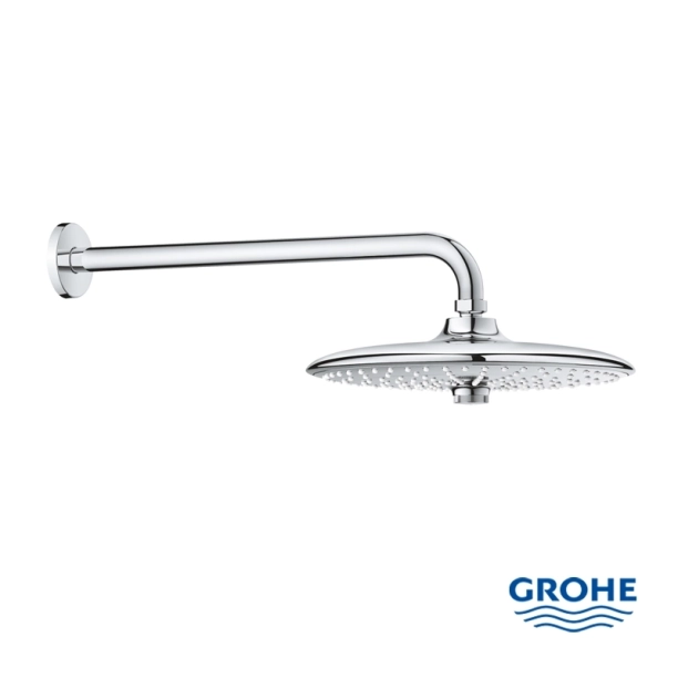 Grohe Euphoria 26459000 Κεφαλή Ντους 26cm με Βραχίονα