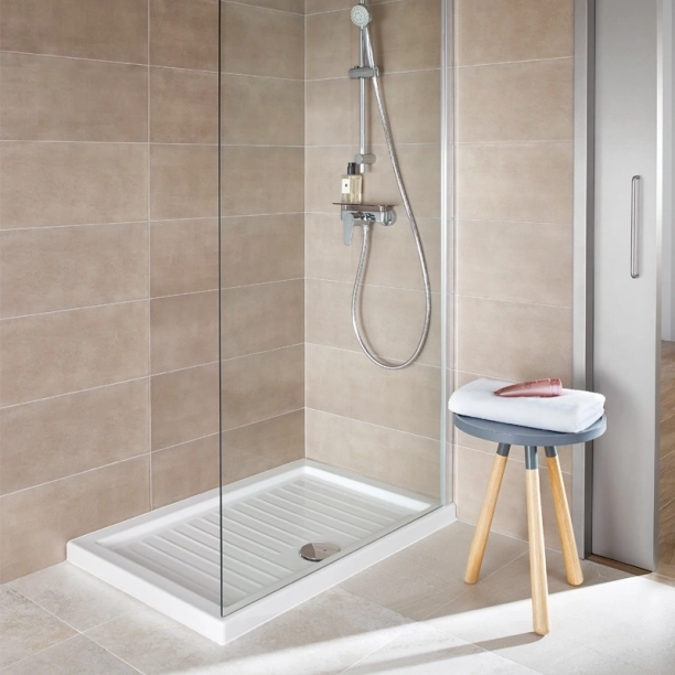 Ντουζιέρα Roca Roma Πορσελάνης 120x70x5,5 Παραλληλόγραμμη