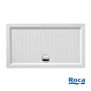 Ντουζιέρα Roca Roma Πορσελάνης 120x70x5,5 Παραλληλόγραμμη