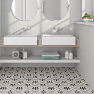 Art Seurat 22,3x22,3 μοτίβο patchwork