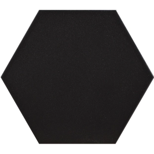 Mayfair 19,8x22,8 negro hexagon 2