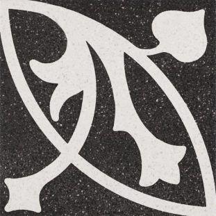 DC Erte 22,3x22,3 negro patchwork 2