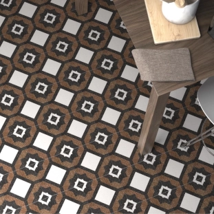 DC Nolde 22,3x22,3 μοτίβο patcwork γρανιτοπλακάκι