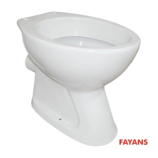 Λεκάνη Υψηλής Πιέσης Classica Οριζόντιας αποχέτευσης χωρίς κάθισμα