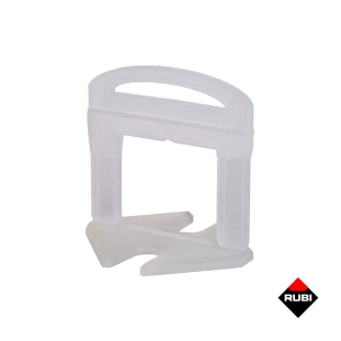 Αποστάτες τοποθέτησης και αλφαδοποίησης πλακιδίων Rubi Delta 1,5mm - Συσκευασία 400τμχ