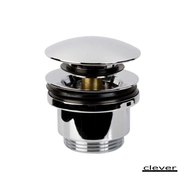 Βαλβίδα νιπτήρος Κλικ κλακ ,1 1/4  χρωμέ