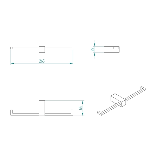 Χαρτοθήκη Verdi Kappa Διπλή Χρωμέ - 3043422