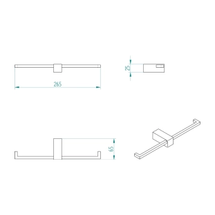 Χαρτοθήκη Verdi Kappa Διπλή Χρωμέ - 3043422 2