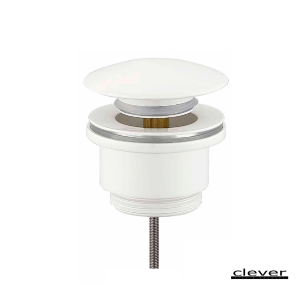 Βαλβίδα νιπτήρος Κλικ κλακ ,1 1/4  λευκή