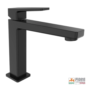 Fiore Dark 140NN4416 Μπαταρία Νιπτήρος, μαύρο ματ