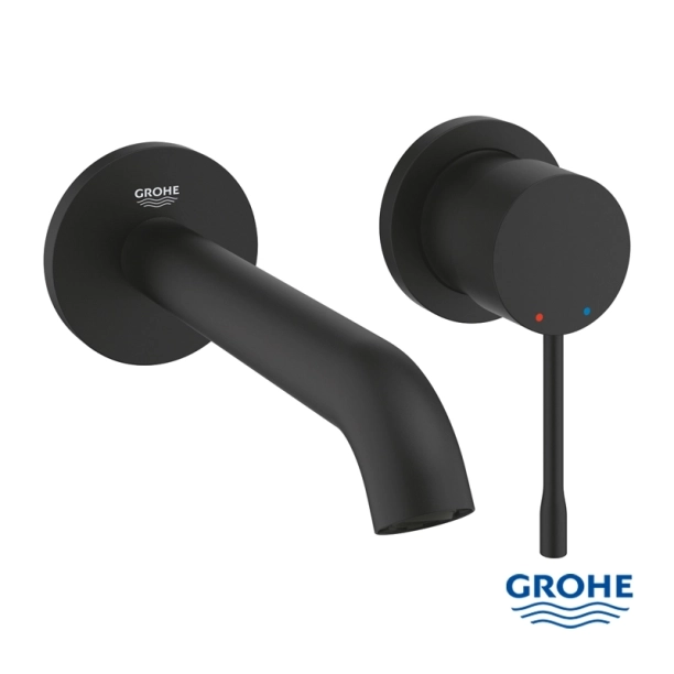 Grohe Essence 29192KF1 Εξωτερικά Μέρη Εντοιχιζόμενης Μπαταρίας Νιπτήρος, Phantom Black