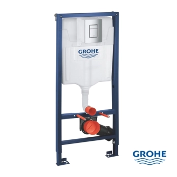 Καζανάκι Grohe Rapid Full Frame εντοιχισμού 12cm γυψοσανίδας με πλακέτα