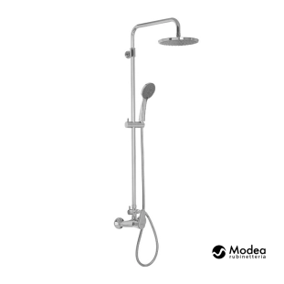 Modea Amalthea 00-2951 Στήλη Ντους με Μπαταρία, Χρωμέ