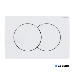 Πλακέτα Geberit Delta 01 λευκή