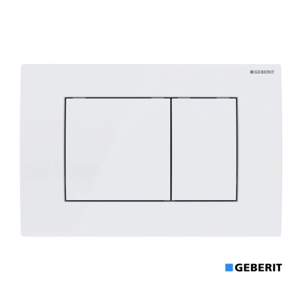 Πλακέτα Geberit Delta 30 λευκή